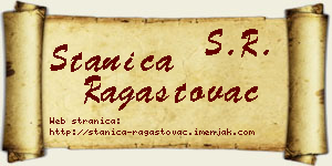 Stanica Ragastovac vizit kartica
